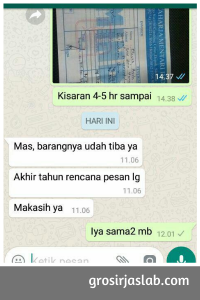 jual jas lab murah