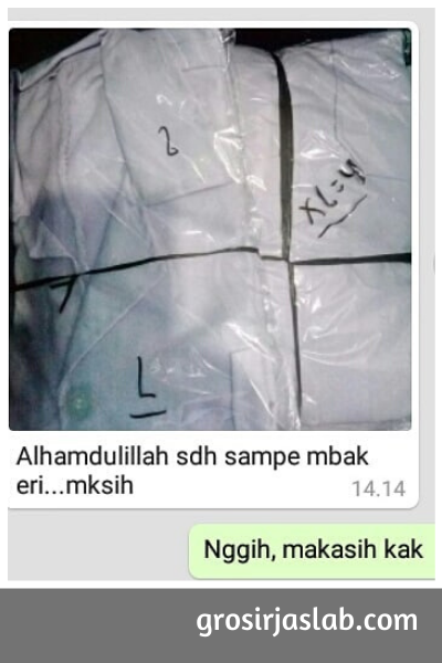 konveksi jas lab murah