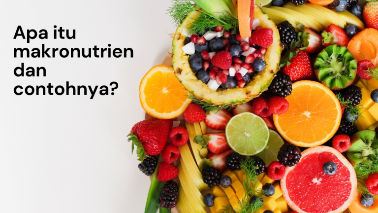 Apa itu makronutrien dan contohnya?