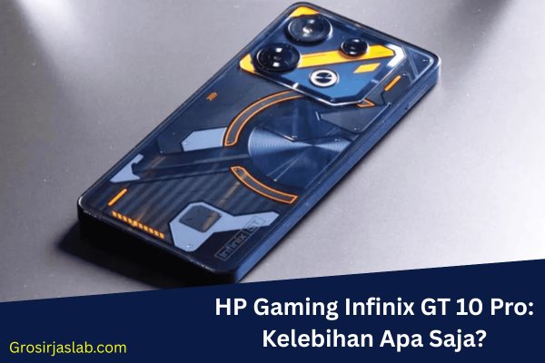 Infinix GT 10 Pro dengan desain Cyber Mecha dan lampu LED interaktif